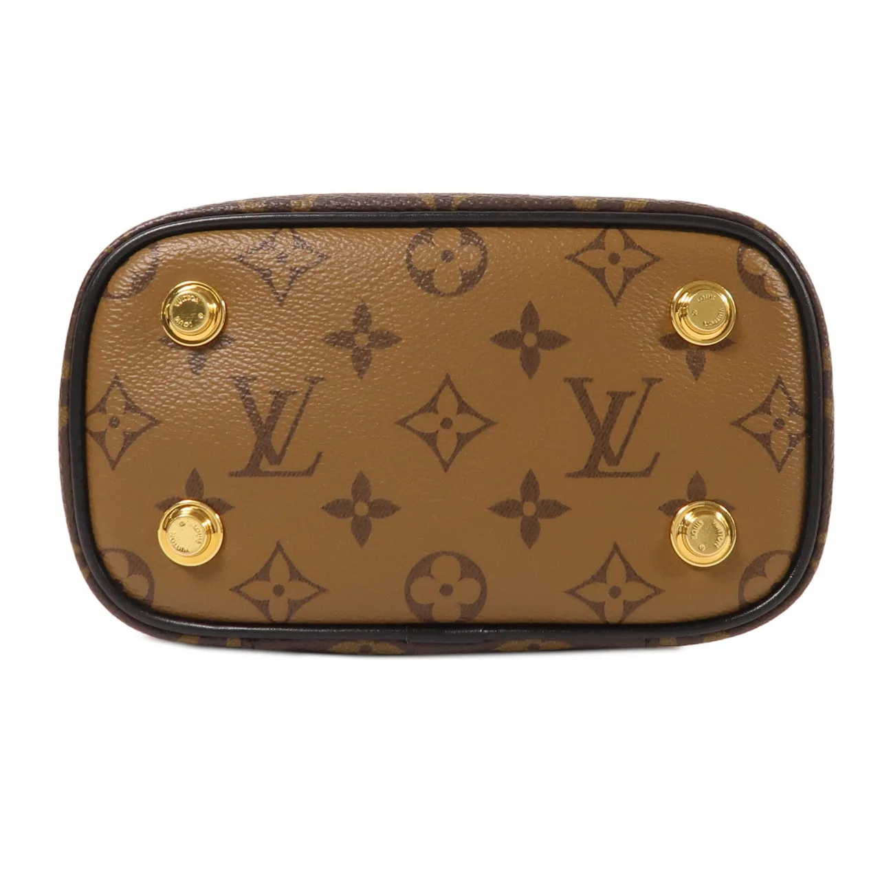 LOUIS VUITTON Vanity M45165 兩用包 塗層帆布 棕色 / Brown 塗層帆布 中古品B - 縮圖 4