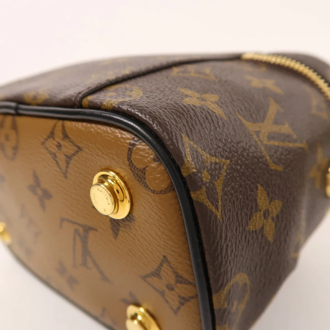 LOUIS VUITTON Vanity M45165 兩用包 塗層帆布 棕色 / Brown 塗層帆布 中古品B - 縮圖 12