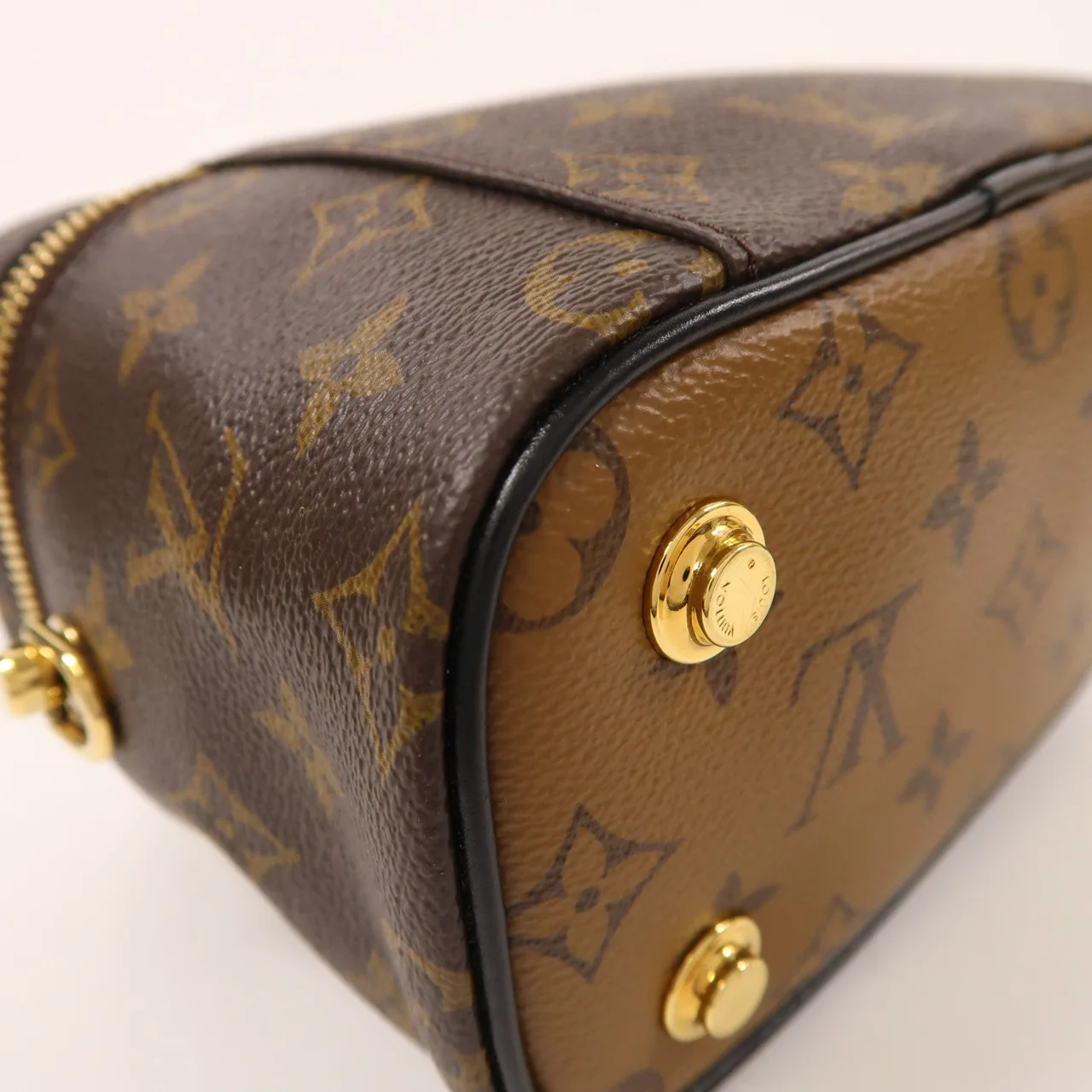 LOUIS VUITTON Vanity M45165 兩用包 塗層帆布 棕色 / Brown 塗層帆布 中古品B - 縮圖 13