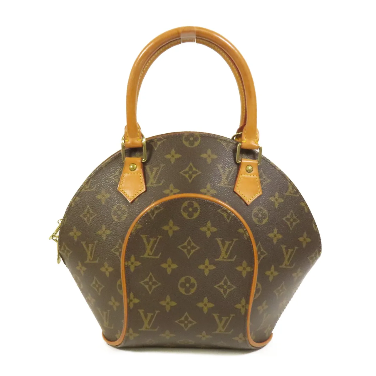 LOUIS VUITTON Ellipse M51127 Handbag Coated Canvas 棕色
