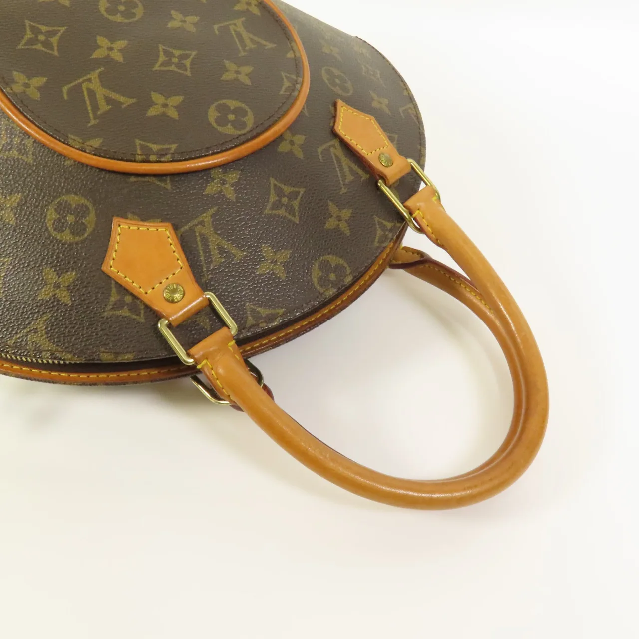 LOUIS VUITTON Ellipse M51127 Handbag Coated Canvas 棕色 Coated Canvas Rank B - Thumbnail 5