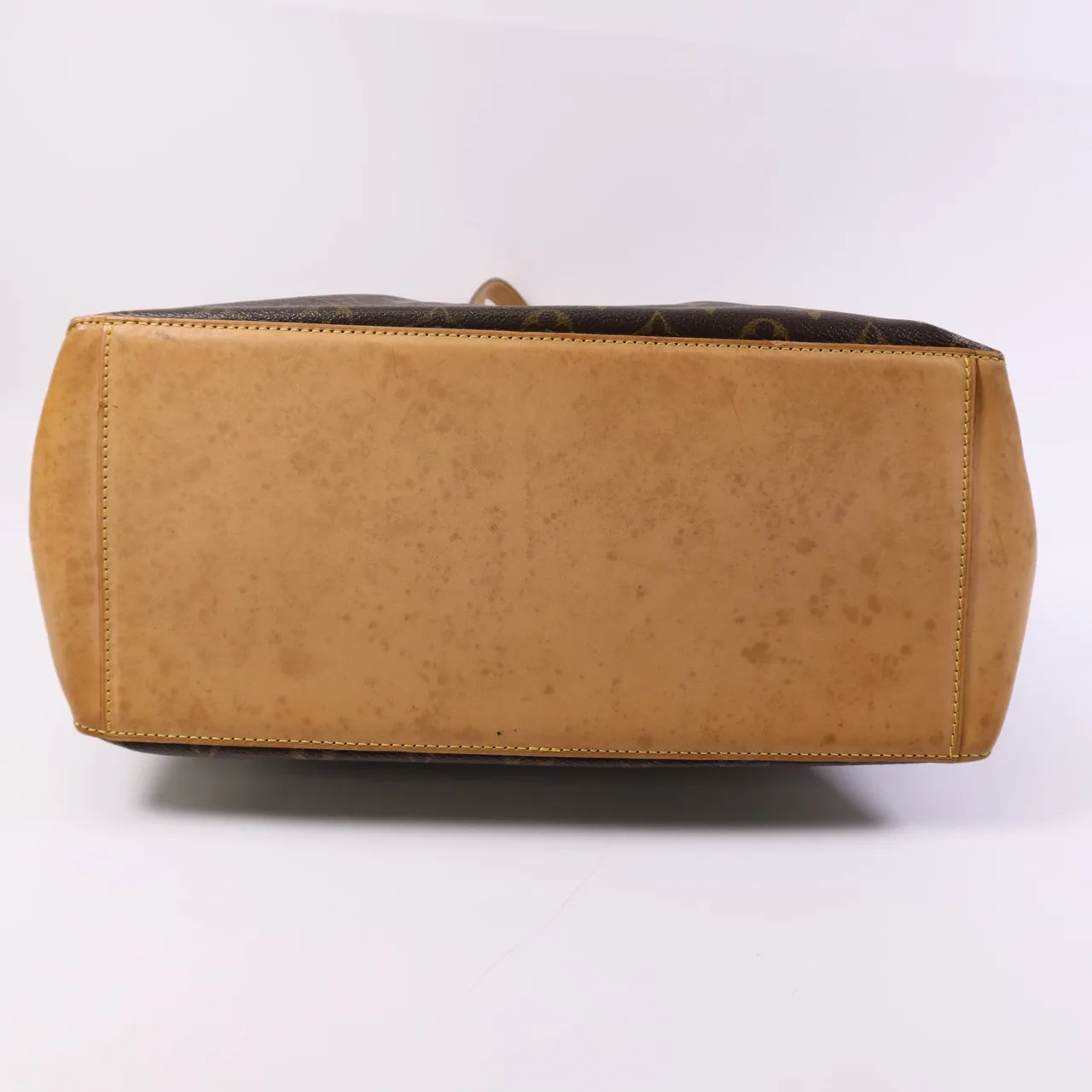 LOUIS VUITTON Cabas Mezzo M51151 Shoulder Bag Coated Canvas 棕色 Coated Canvas Rank B - Thumbnail 4