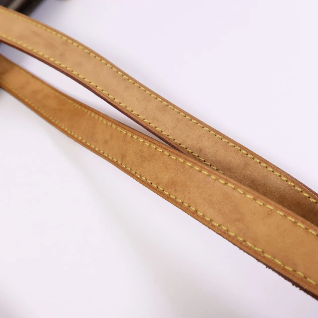 LOUIS VUITTON Cabas Mezzo M51151 Shoulder Bag Coated Canvas 棕色 Coated Canvas Rank B - Thumbnail 10