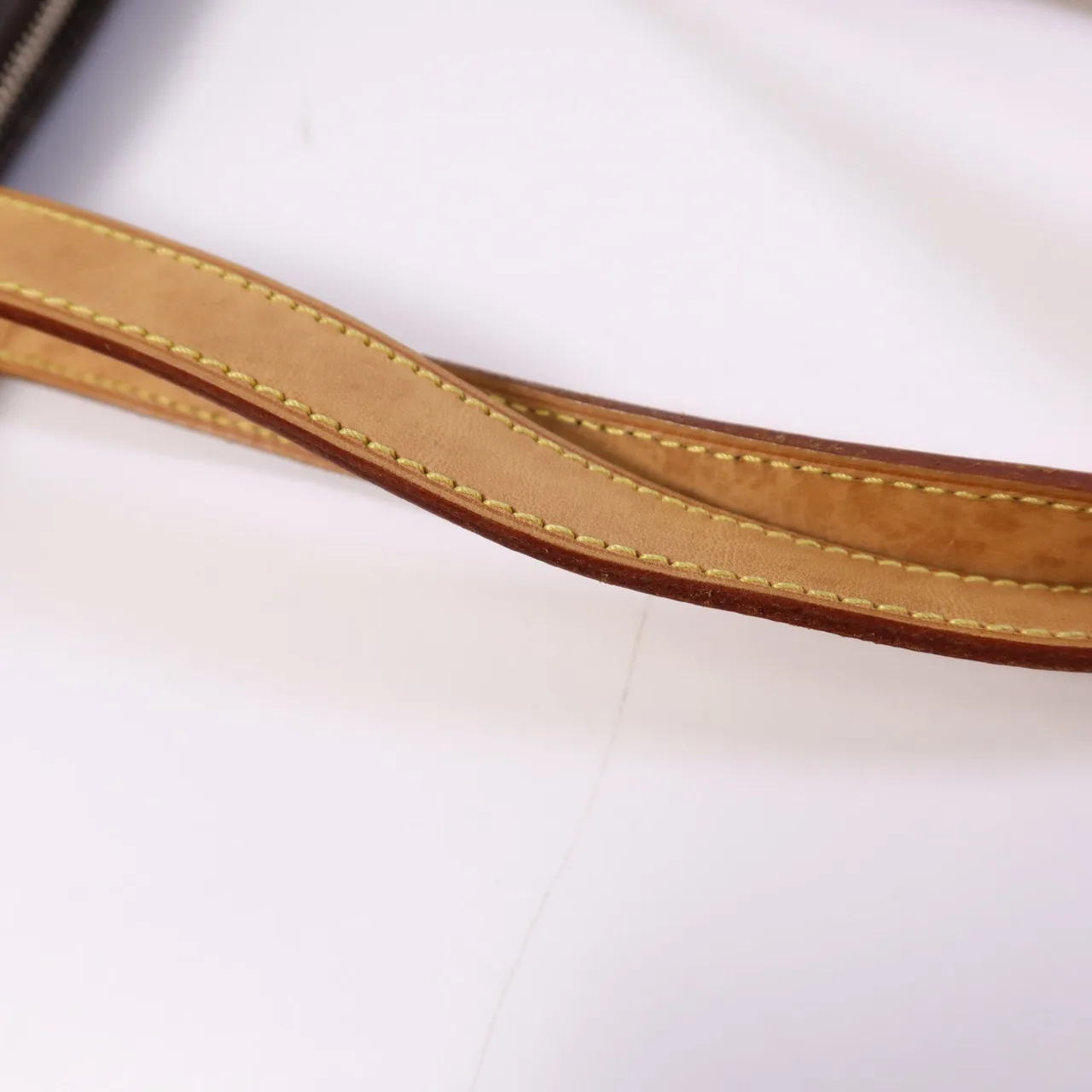 LOUIS VUITTON Cabas Mezzo M51151 Shoulder Bag Coated Canvas 棕色 Coated Canvas Rank B - Thumbnail 11