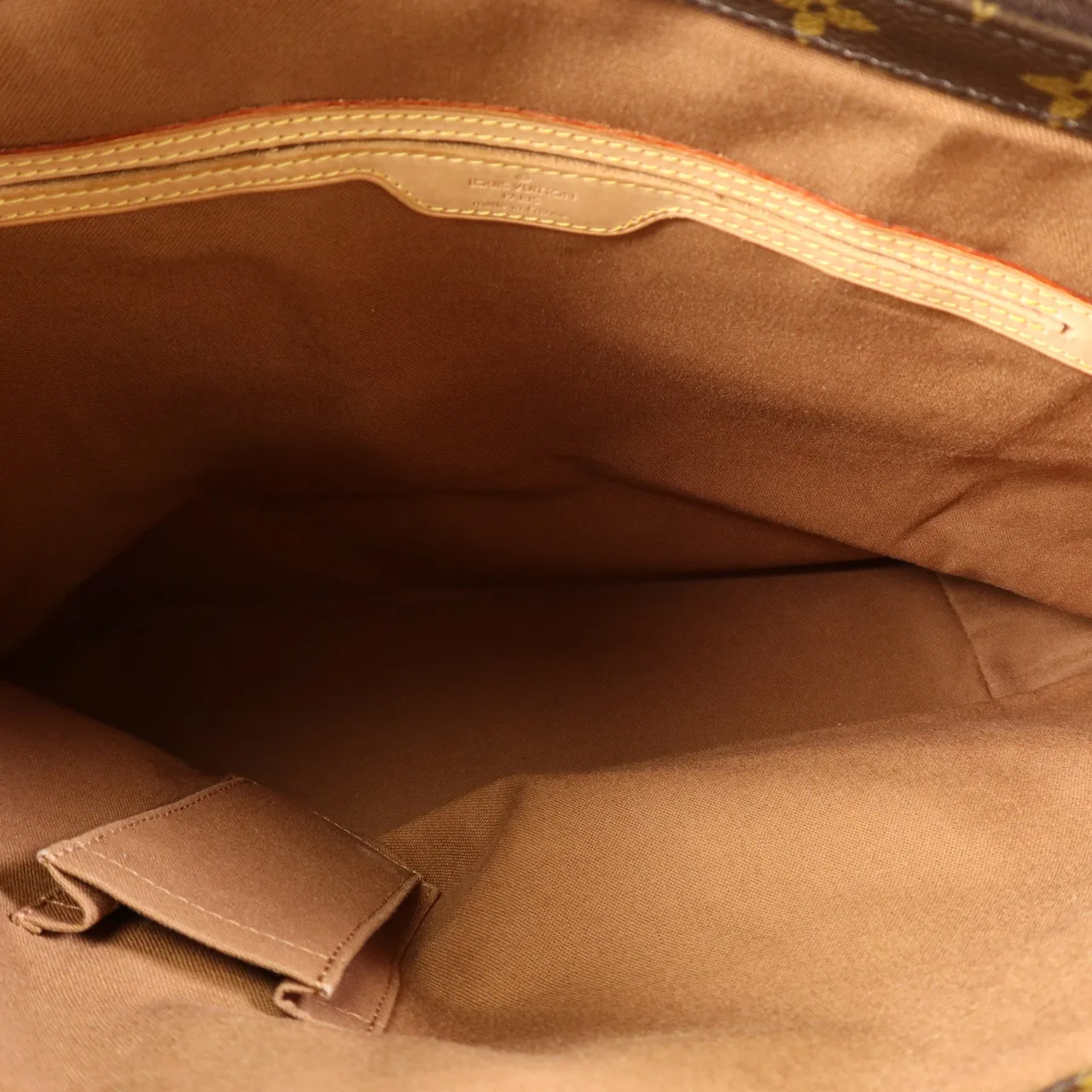 LOUIS VUITTON Cabas Mezzo M51151 Shoulder Bag Coated Canvas 棕色 Coated Canvas Rank B - Thumbnail 14