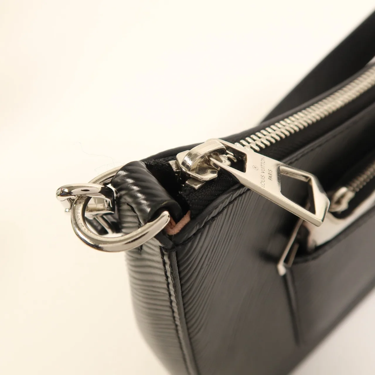 LOUIS VUITTON Marelle M80689 2-Way Bag Calfskin 黑色 / Black Calfskin Rank A - Thumbnail 16