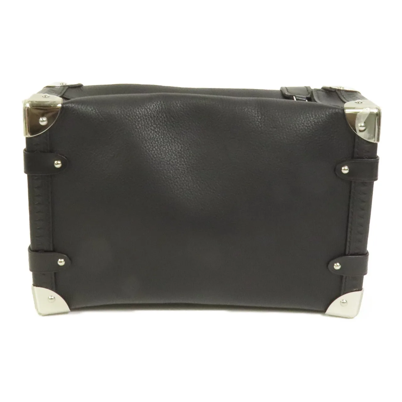 LOUIS VUITTON Side Trunk M25160 2-Way Bag Calfskin 黑色 / Black Calfskin Rank B - Thumbnail 2