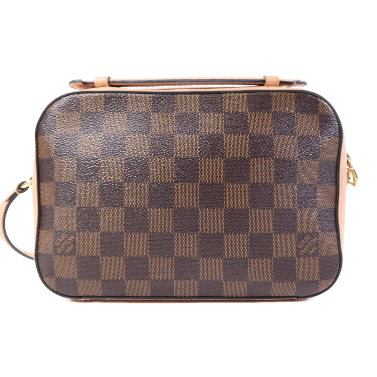LOUIS VUITTON N40179 2-Way Bag Coated Canvas 棕色 / 粉色 Coated Canvas Rank B - Thumbnail 2