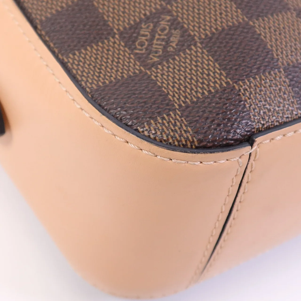 LOUIS VUITTON N40179 2-Way Bag Coated Canvas 棕色 / 粉色 Coated Canvas Rank B - Thumbnail 6