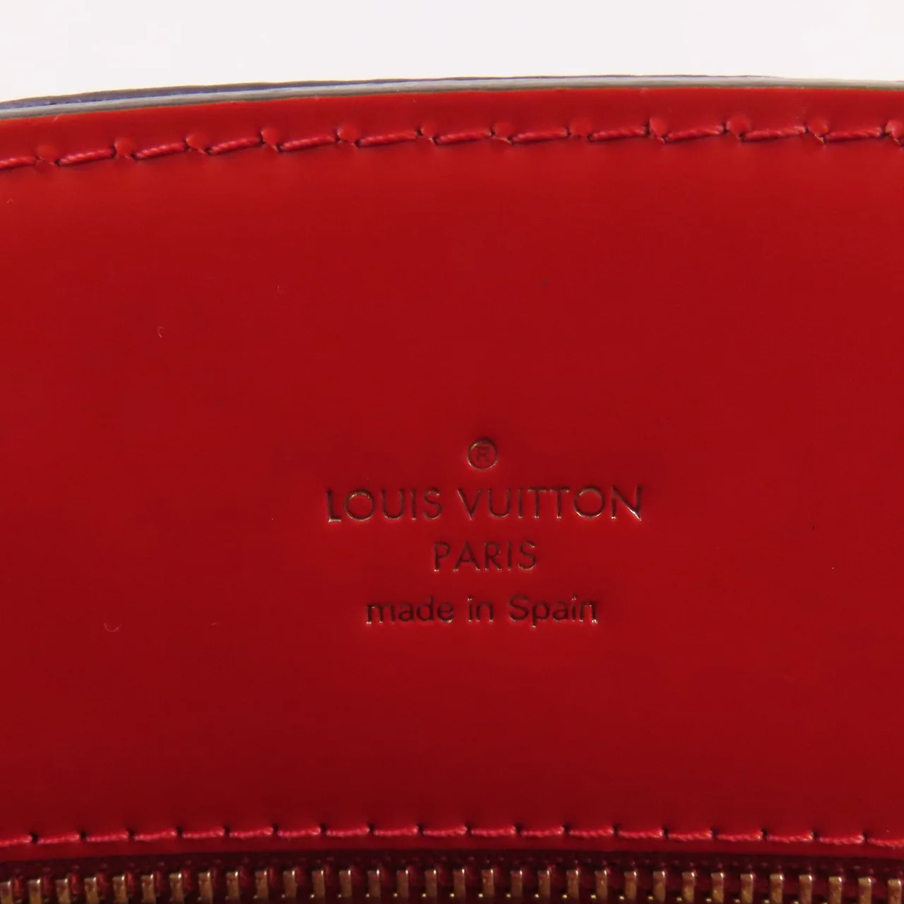 LOUIS VUITTON M41537 2-Way Bag Coated Canvas 棕色 / 紅色 / Brown/Red Coated Canvas Rank A - Thumbnail 6