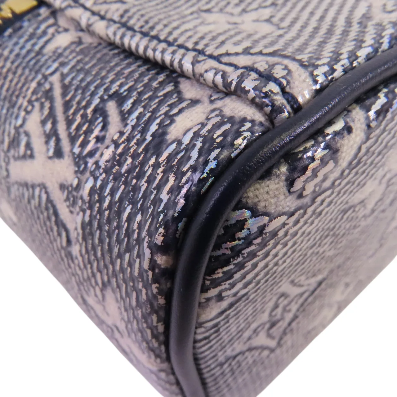 LOUIS VUITTON Vanity M82467 兩用包 塗層帆布 藍色 / Blue 塗層帆布 中古品A - 縮圖 13