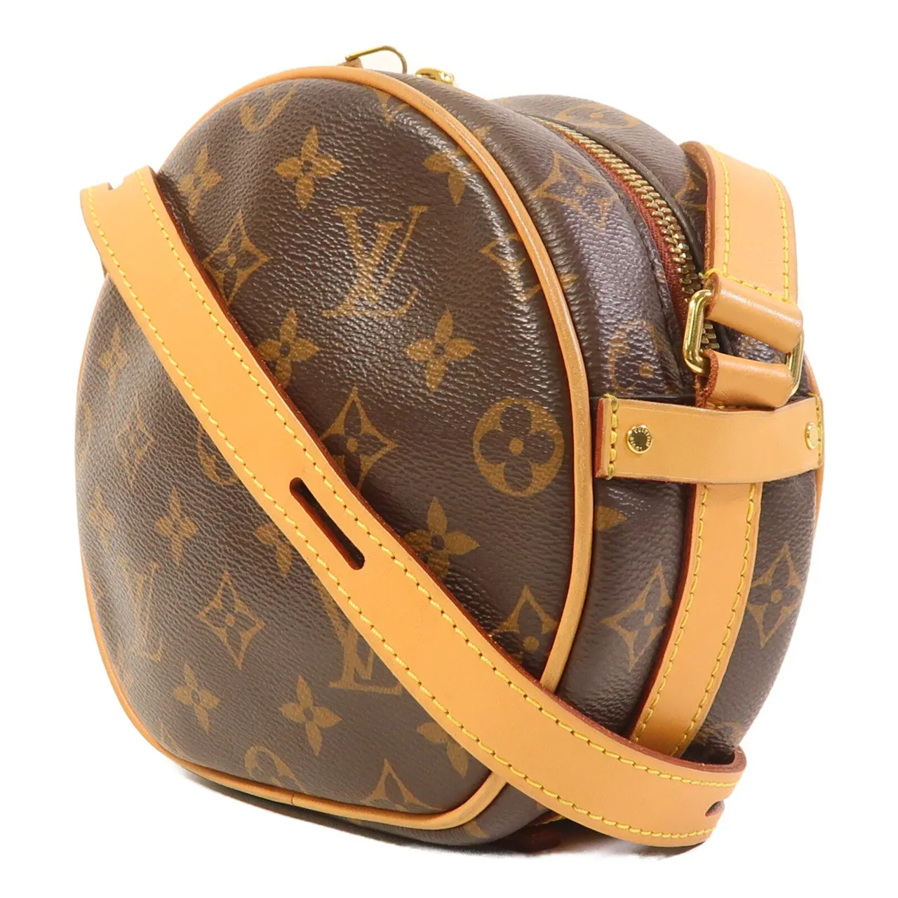 LOUIS VUITTON Boite Chapeau Souple M45578 肩背包 塗層帆布 棕色 塗層帆布 中古品B - 縮圖 3
