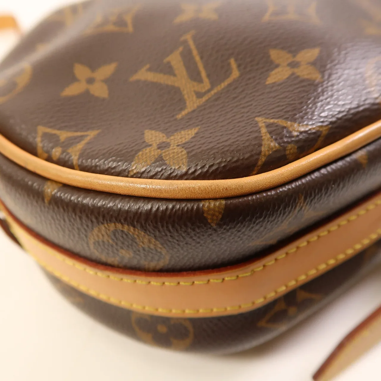LOUIS VUITTON Boite Chapeau Souple M45578 肩背包 塗層帆布 棕色 塗層帆布 中古品B - 縮圖 8