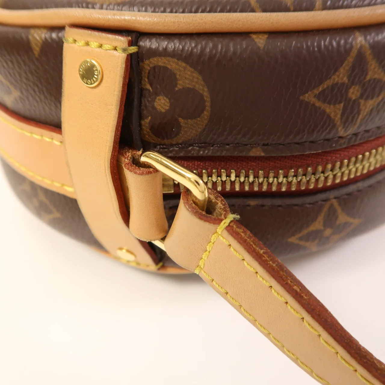 LOUIS VUITTON Boite Chapeau Souple M45578 肩背包 塗層帆布 棕色 塗層帆布 中古品B - 縮圖 10