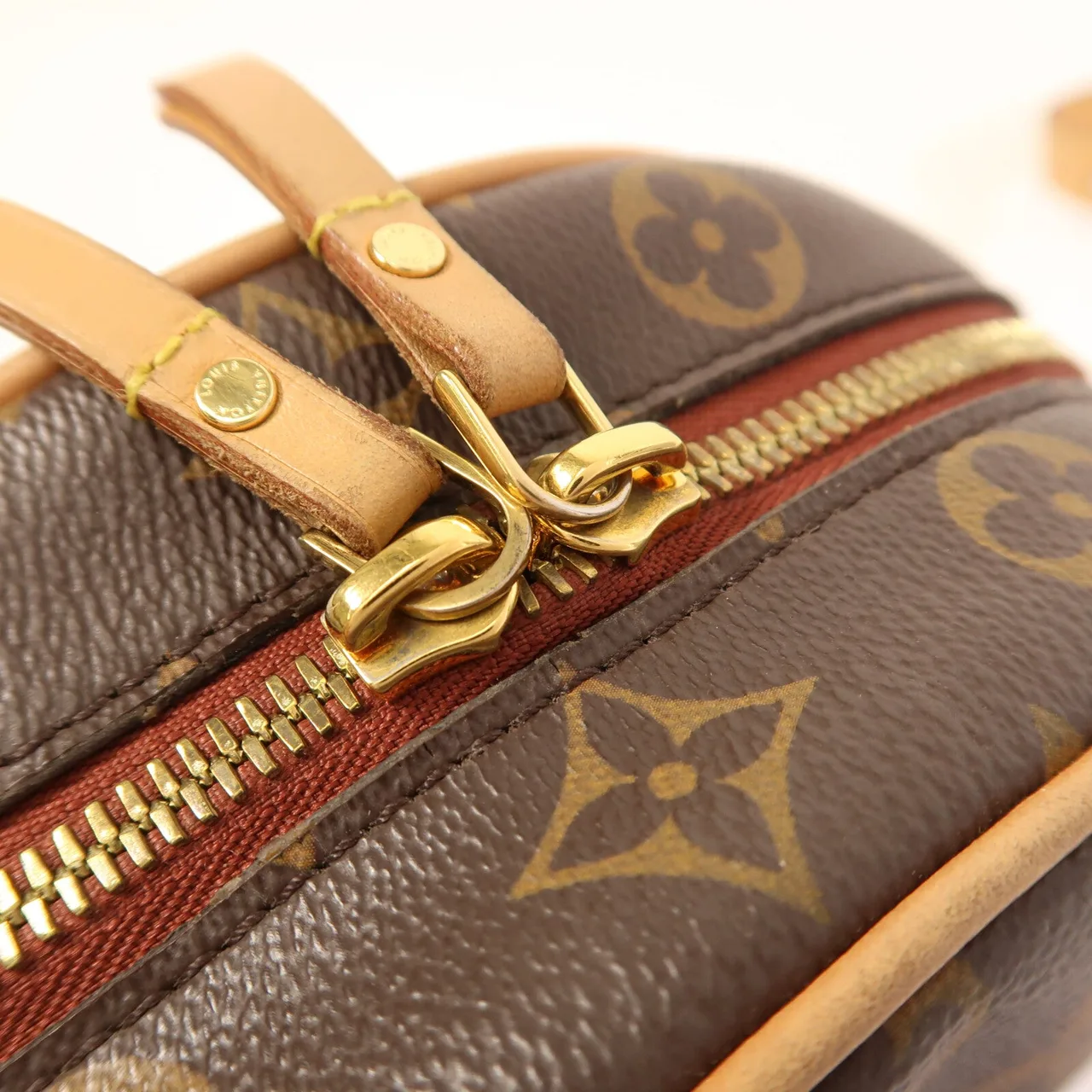 LOUIS VUITTON Boite Chapeau Souple M45578 肩背包 塗層帆布 棕色 塗層帆布 中古品B - 縮圖 13