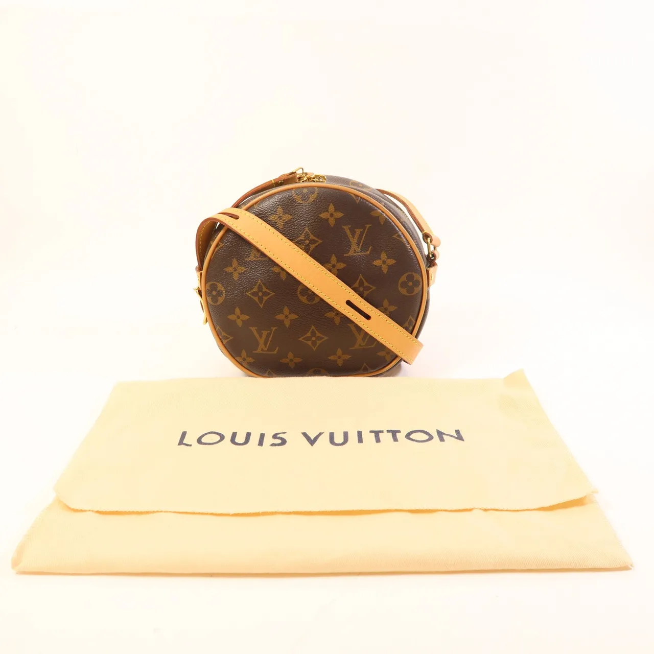 LOUIS VUITTON Boite Chapeau Souple M45578 肩背包 塗層帆布 棕色 塗層帆布 中古品B - 縮圖 16