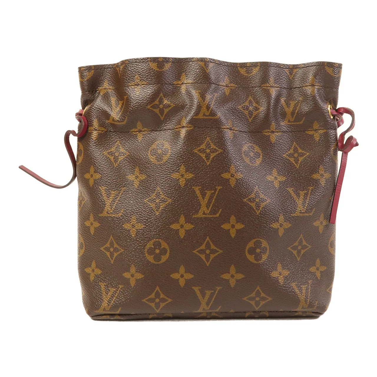 LOUIS VUITTON Noe M43445 手拿包 塗層帆布 棕色 塗層帆布 中古品B - 縮圖 2