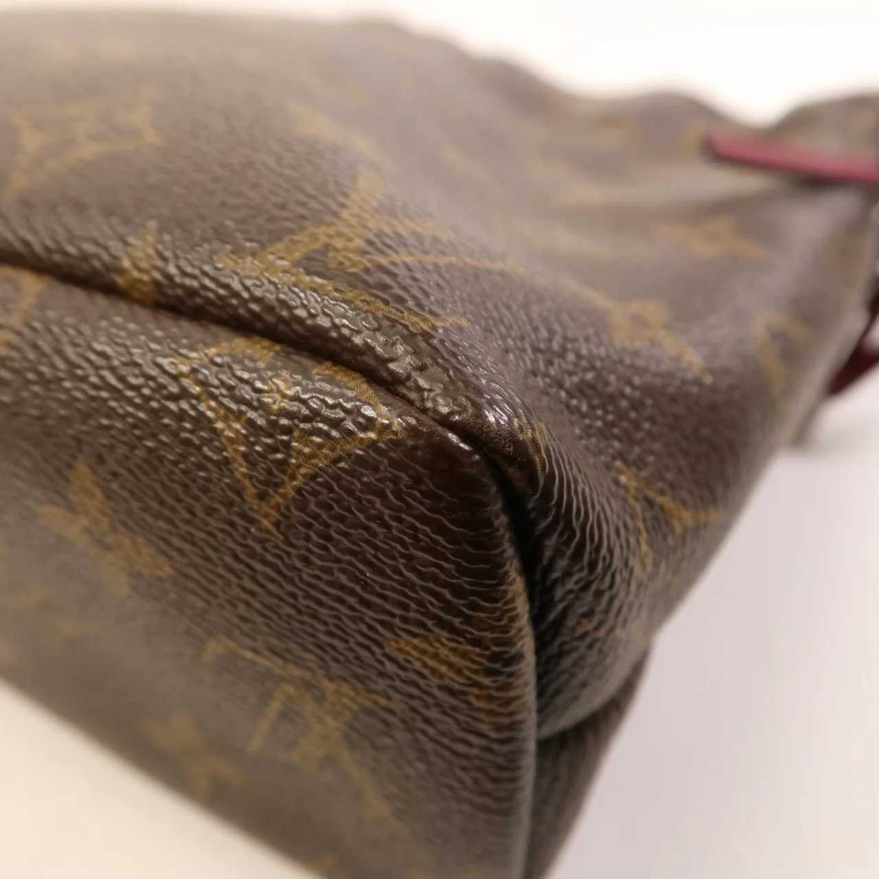 LOUIS VUITTON Noe M43445 手拿包 塗層帆布 棕色 塗層帆布 中古品B - 縮圖 7