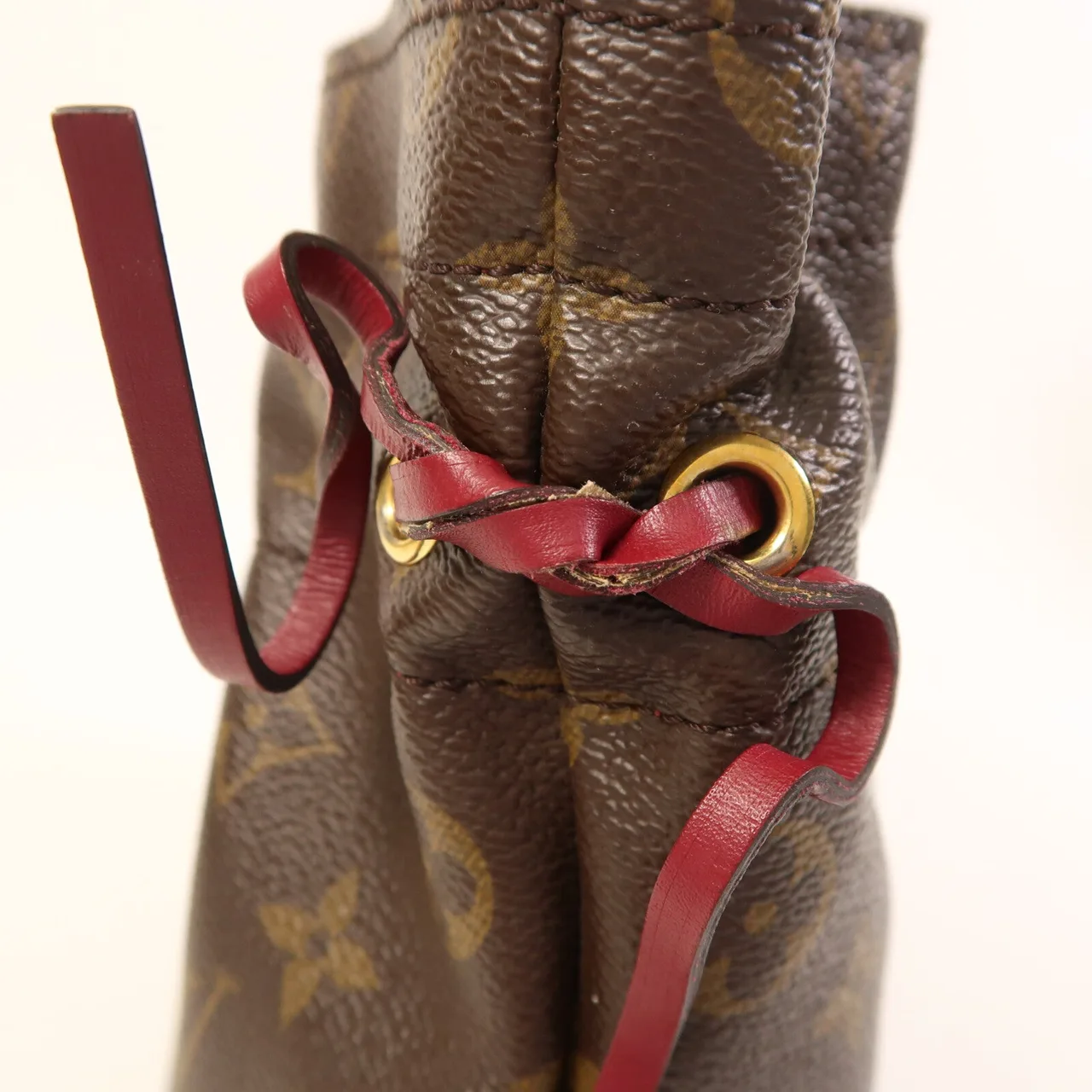 LOUIS VUITTON Noe M43445 手拿包 塗層帆布 棕色 塗層帆布 中古品B - 縮圖 12