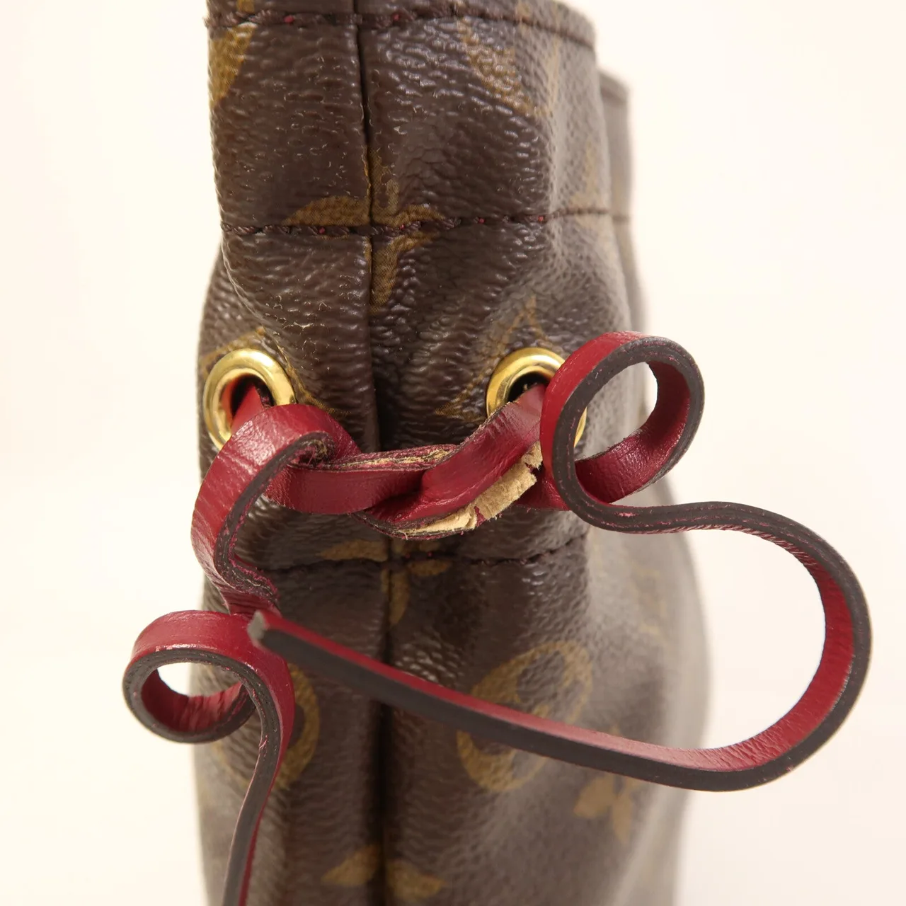 LOUIS VUITTON Noe M43445 手拿包 塗層帆布 棕色 塗層帆布 中古品B - 縮圖 13