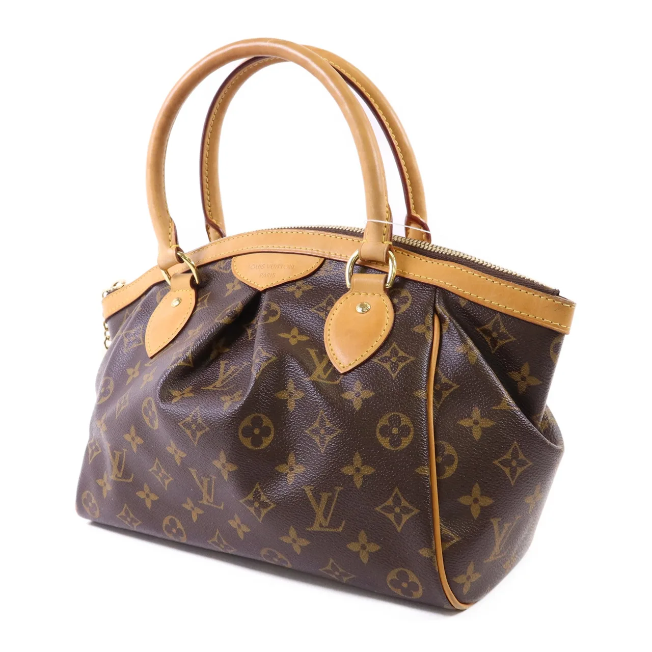 LOUIS VUITTON Tivoli M40143 Handbag Coated Canvas 棕色 Coated Canvas Rank B - Thumbnail 3