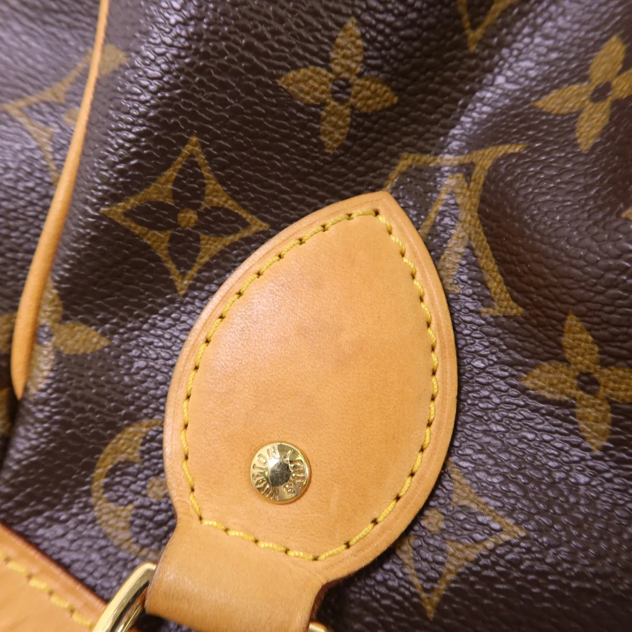 LOUIS VUITTON Tivoli M40143 Handbag Coated Canvas 棕色 Coated Canvas Rank B - Thumbnail 17
