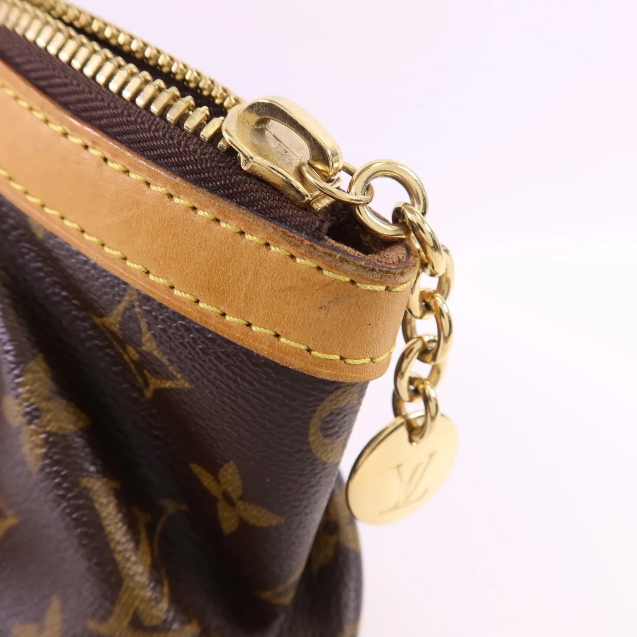 LOUIS VUITTON Tivoli M40143 Handbag Coated Canvas 棕色 Coated Canvas Rank B - Thumbnail 18