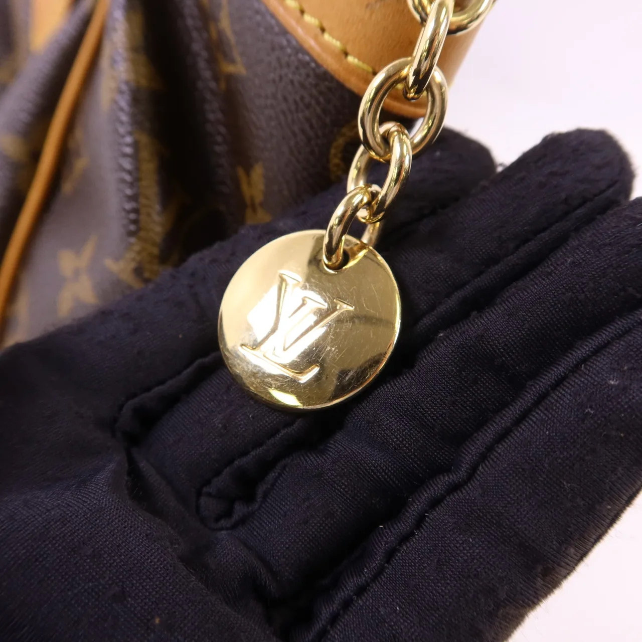 LOUIS VUITTON Tivoli M40143 Handbag Coated Canvas 棕色 Coated Canvas Rank B - Thumbnail 19