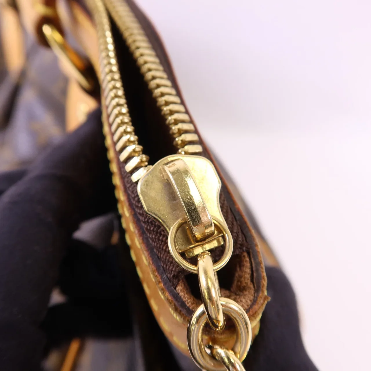 LOUIS VUITTON Tivoli M40143 Handbag Coated Canvas 棕色 Coated Canvas Rank B - Thumbnail 20