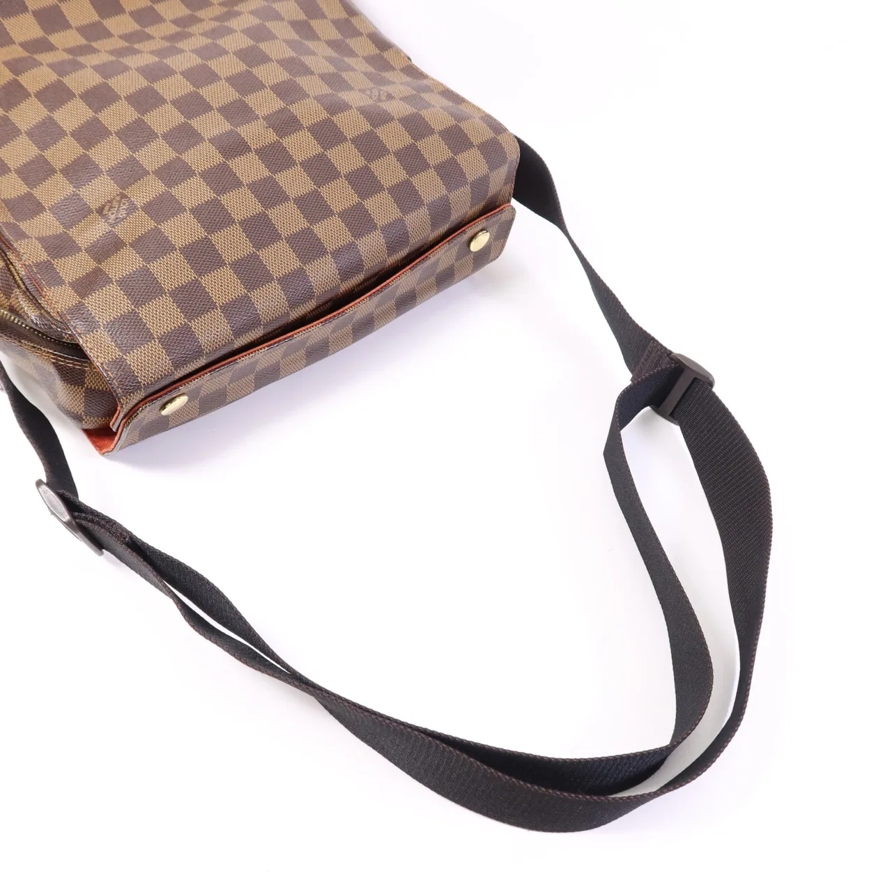 LOUIS VUITTON Naviglio N45255 Shoulder Bag Coated Canvas 棕色 Coated Canvas Rank A - Thumbnail 10