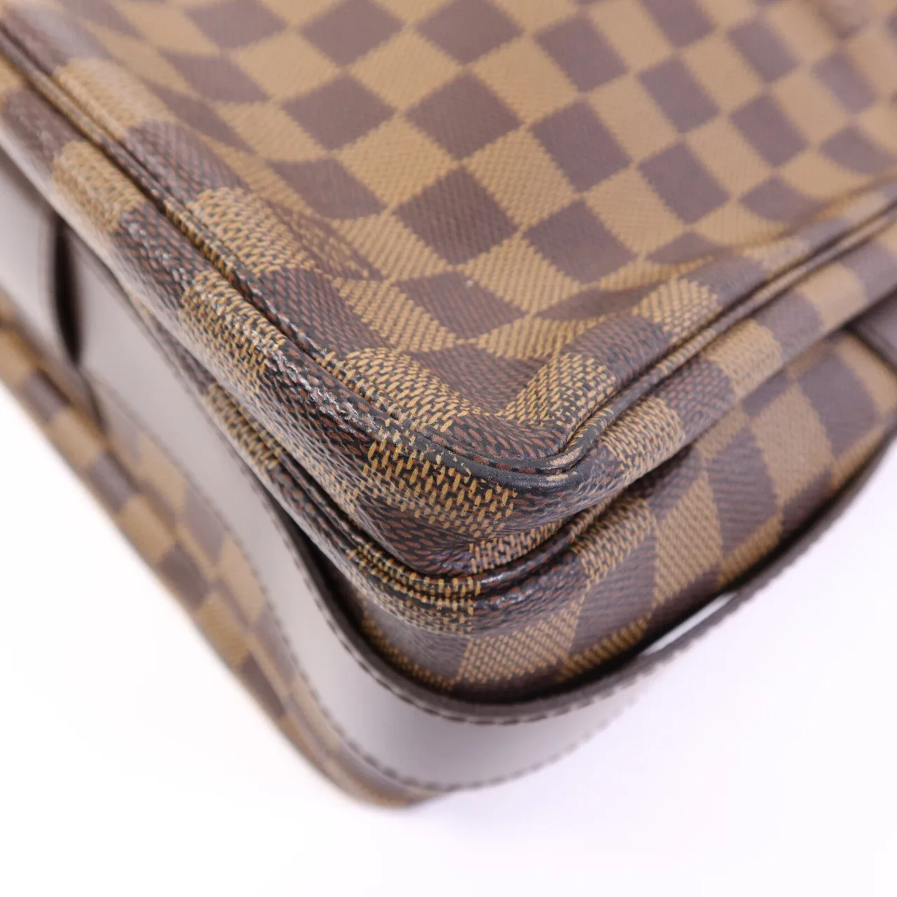 LOUIS VUITTON Naviglio N45255 Shoulder Bag Coated Canvas 棕色 Coated Canvas Rank A - Thumbnail 12