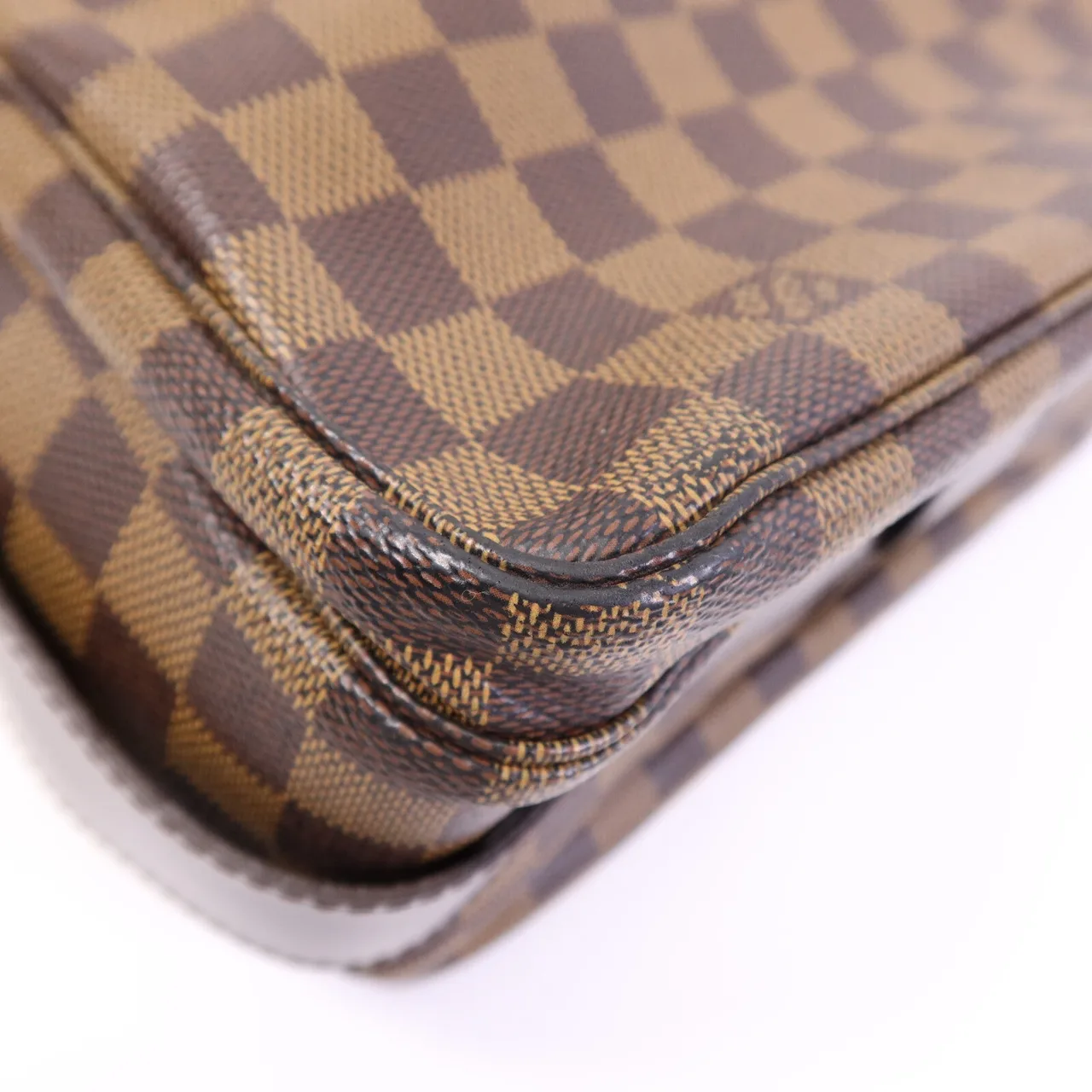 LOUIS VUITTON Naviglio N45255 Shoulder Bag Coated Canvas 棕色 Coated Canvas Rank A - Thumbnail 13