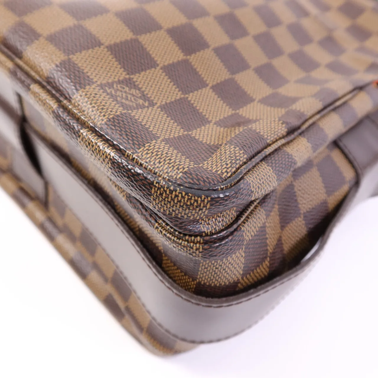 LOUIS VUITTON Naviglio N45255 Shoulder Bag Coated Canvas 棕色 Coated Canvas Rank A - Thumbnail 14