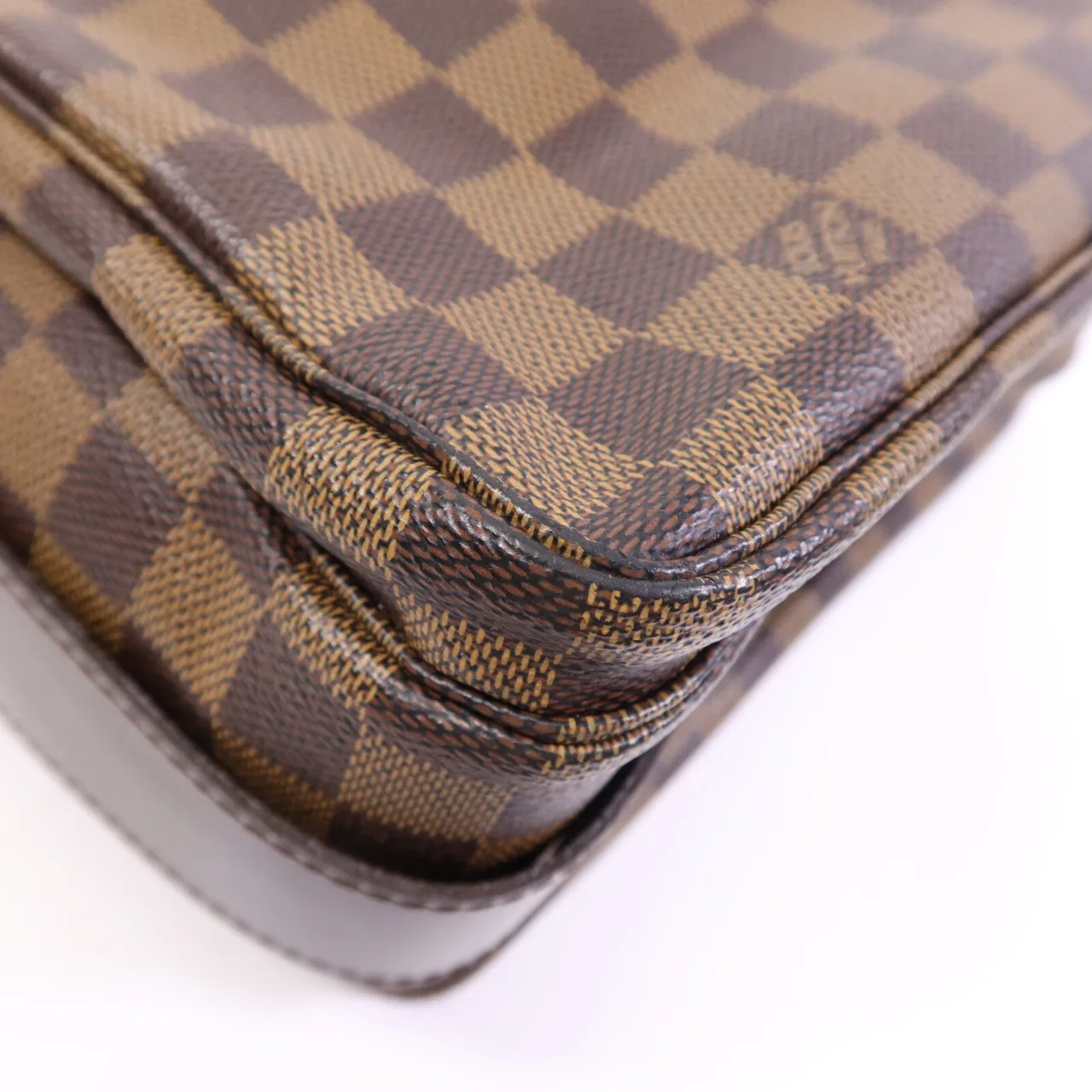 LOUIS VUITTON Naviglio N45255 Shoulder Bag Coated Canvas 棕色 Coated Canvas Rank A - Thumbnail 15