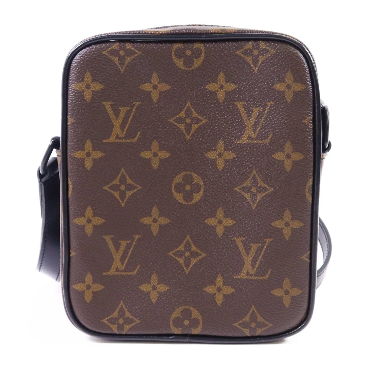 LOUIS VUITTON Christopher M69404 肩背包 塗層帆布 棕色 / 黑色 / Brown 塗層帆布 中古品A - 縮圖 2