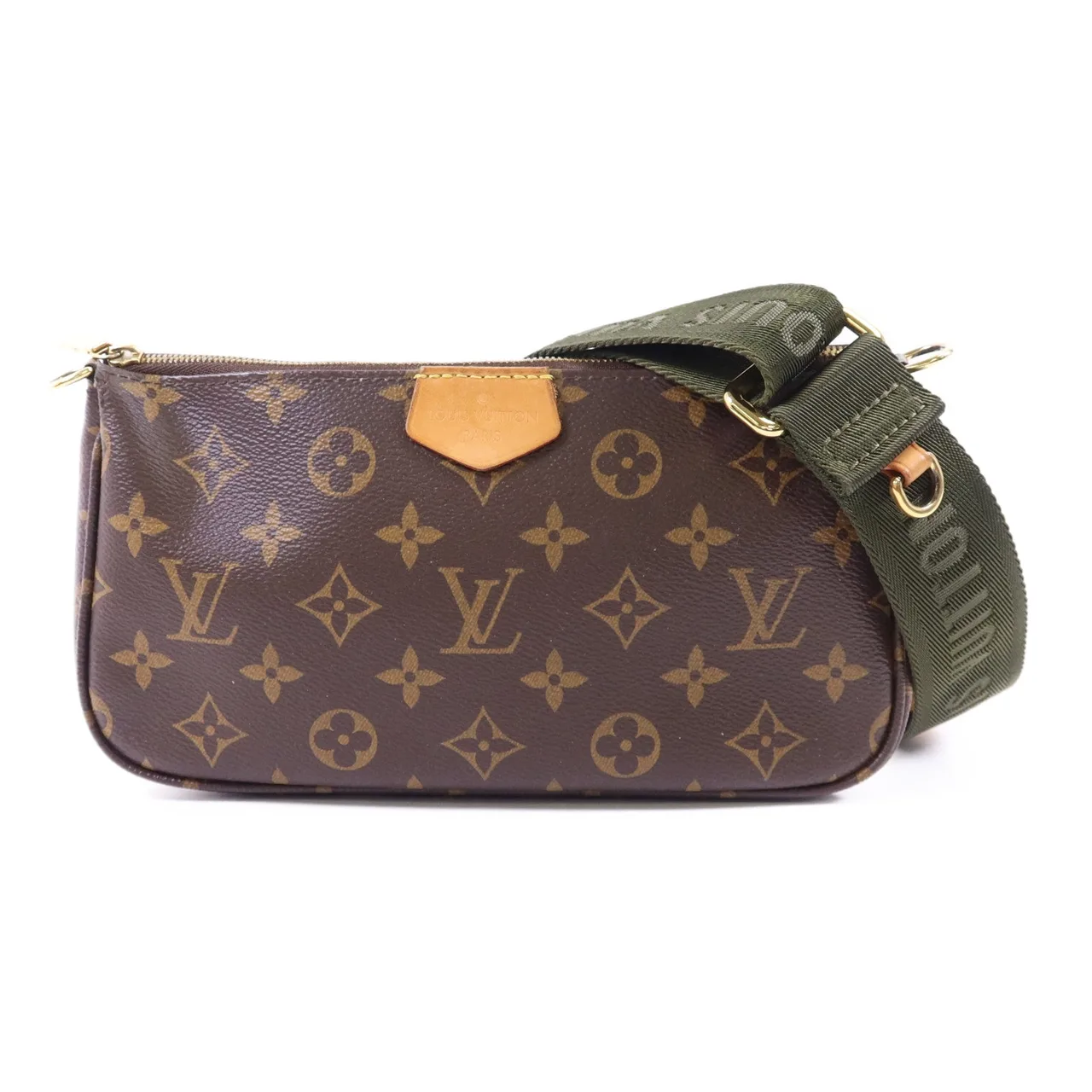 LOUIS VUITTON Multi Pochette M44813 2-Way Bag Coated Canvas 棕色 / Brown Coated Canvas Rank B - Thumbnail 2