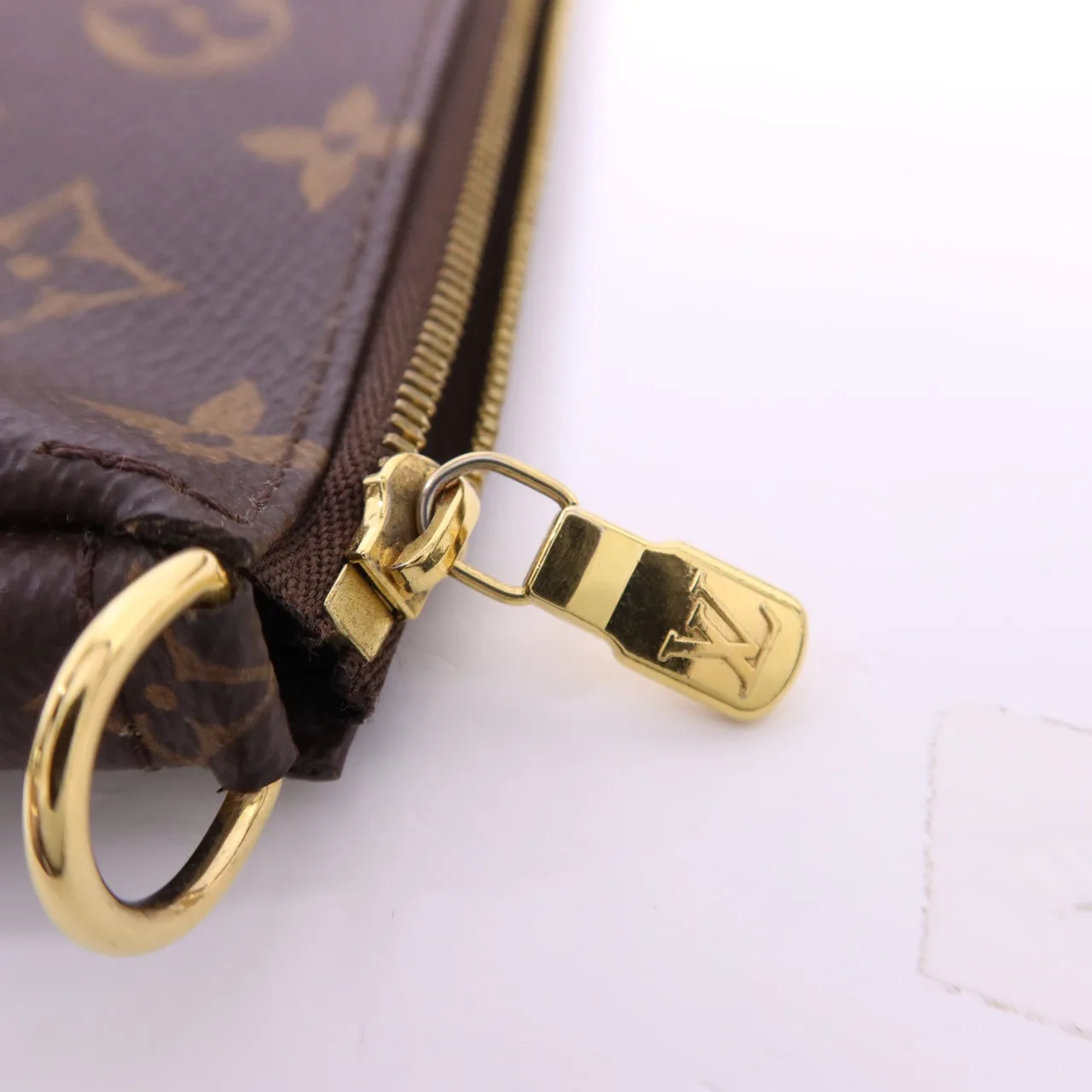 LOUIS VUITTON Multi Pochette M44813 2-Way Bag Coated Canvas 棕色 / Brown Coated Canvas Rank B - Thumbnail 14