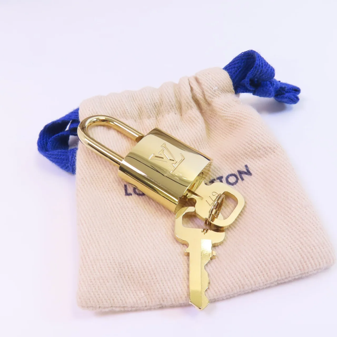 LOUIS VUITTON Petit Palais M58914 兩用包 牛皮 米色 牛皮 中古品A - 縮圖 10