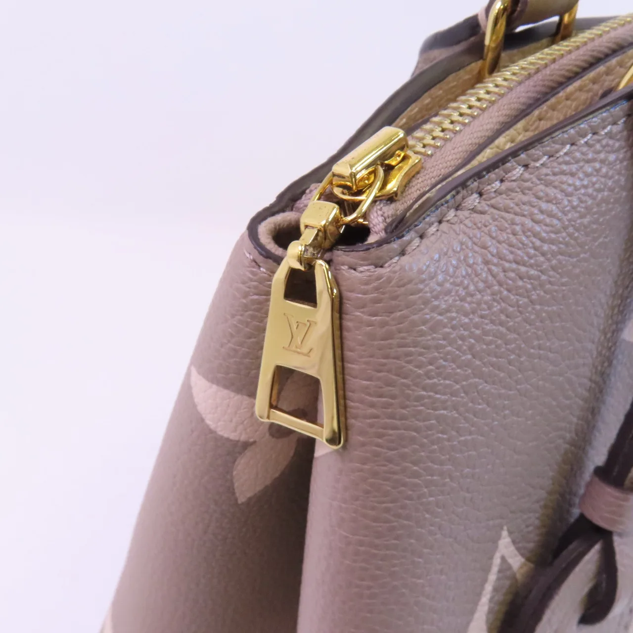 LOUIS VUITTON Petit Palais M58914 兩用包 牛皮 米色 牛皮 中古品A - 縮圖 11