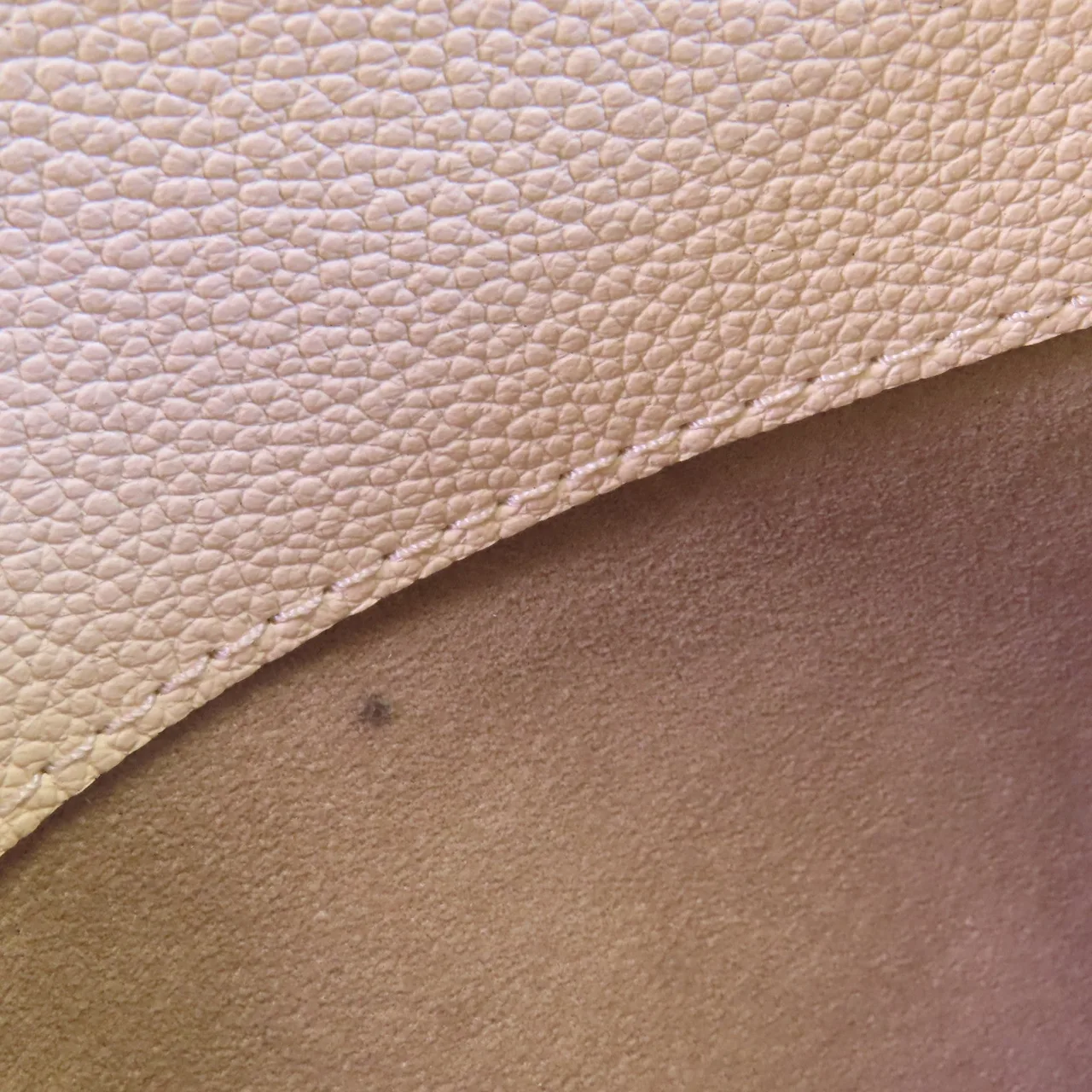 LOUIS VUITTON Petit Palais M58914 兩用包 牛皮 米色 牛皮 中古品A - 縮圖 16