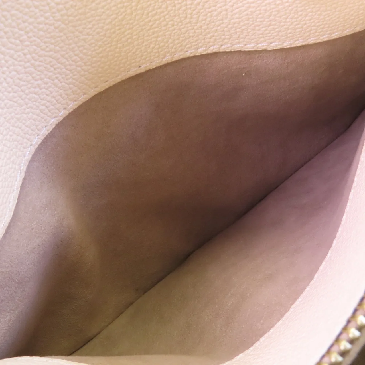 LOUIS VUITTON Petit Palais M58914 兩用包 牛皮 米色 牛皮 中古品A - 縮圖 17