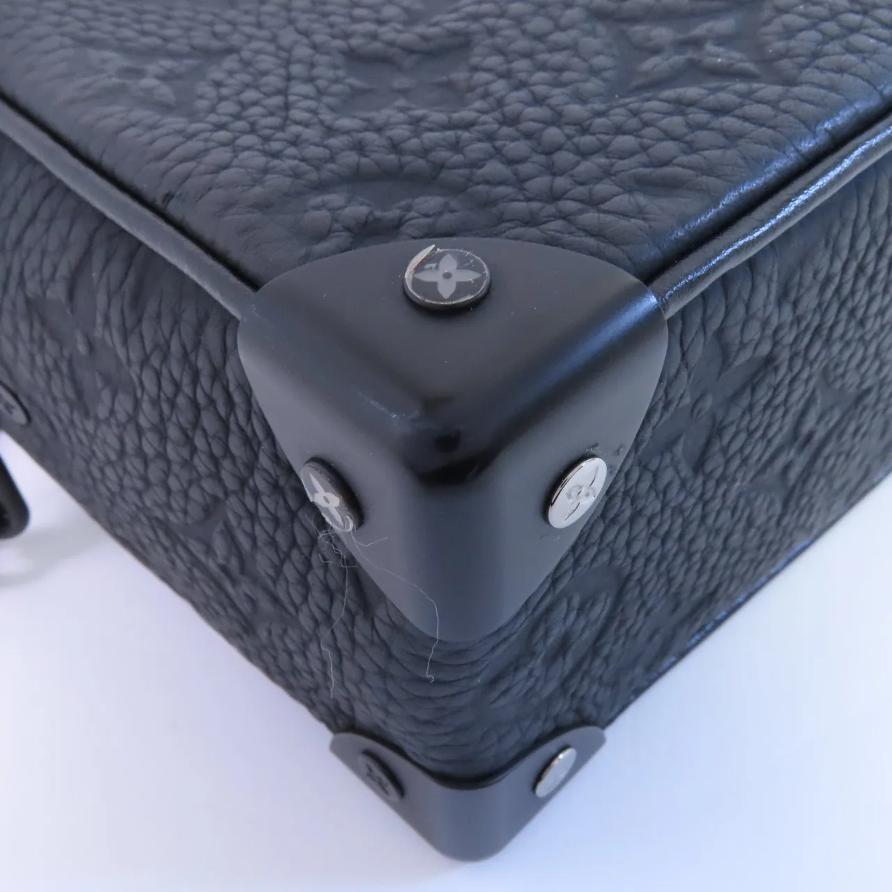 LOUIS VUITTON M55702 肩背包 牛皮 黑色 牛皮 中古品A - 縮圖 8