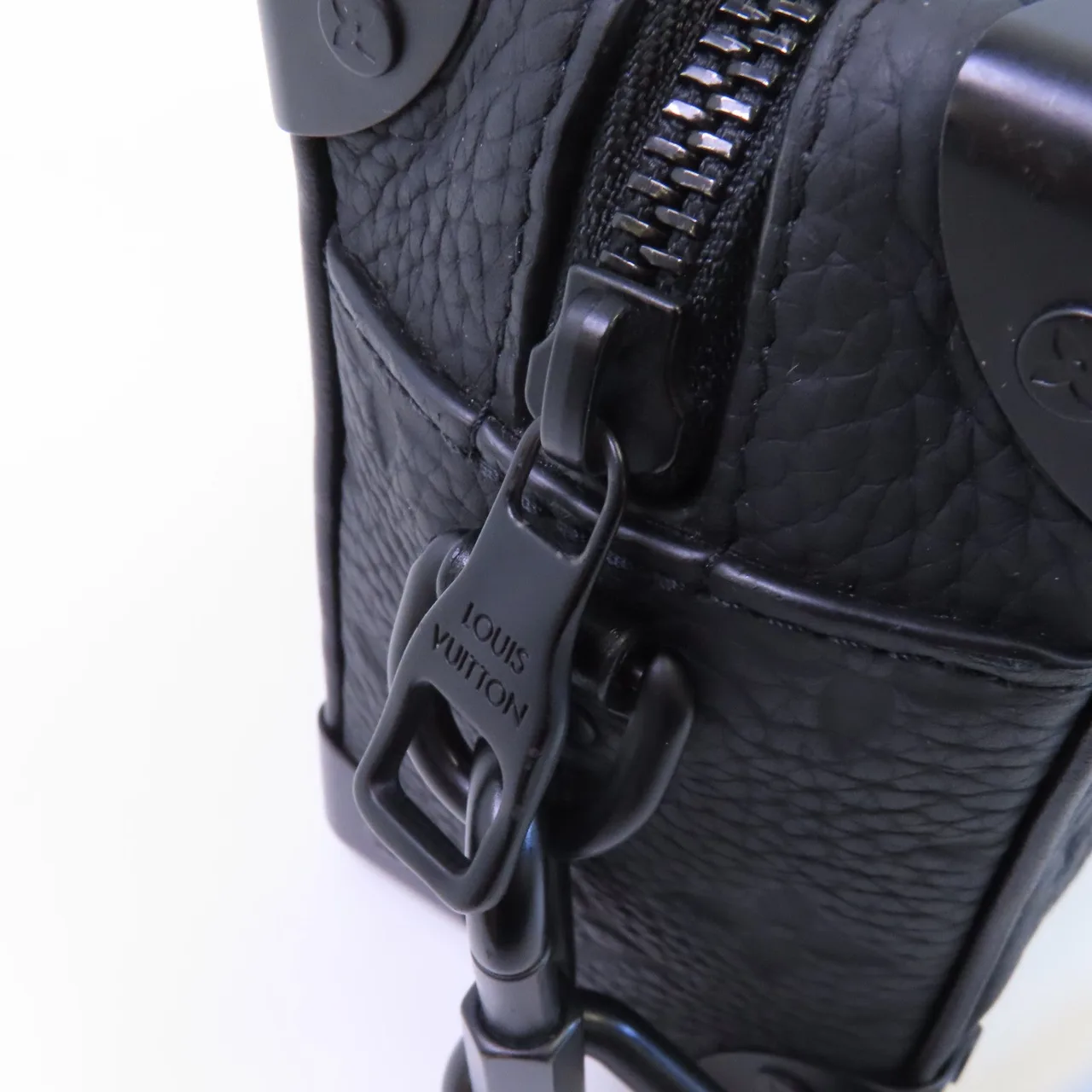 LOUIS VUITTON M55702 肩背包 牛皮 黑色 牛皮 中古品A - 縮圖 12