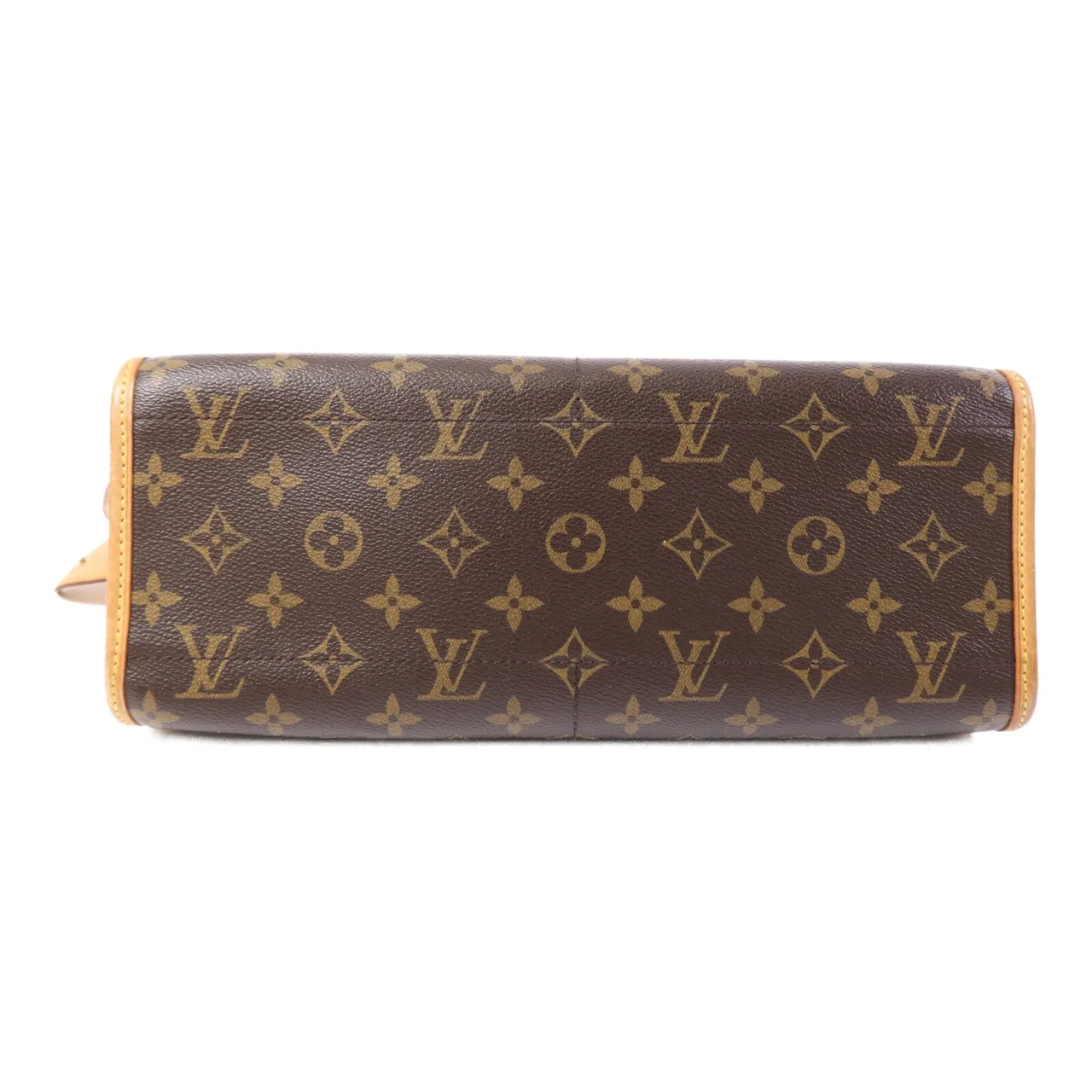 LOUIS VUITTON Popincourt M40008 肩背包 塗層帆布 棕色 塗層帆布 中古品B - 縮圖 4