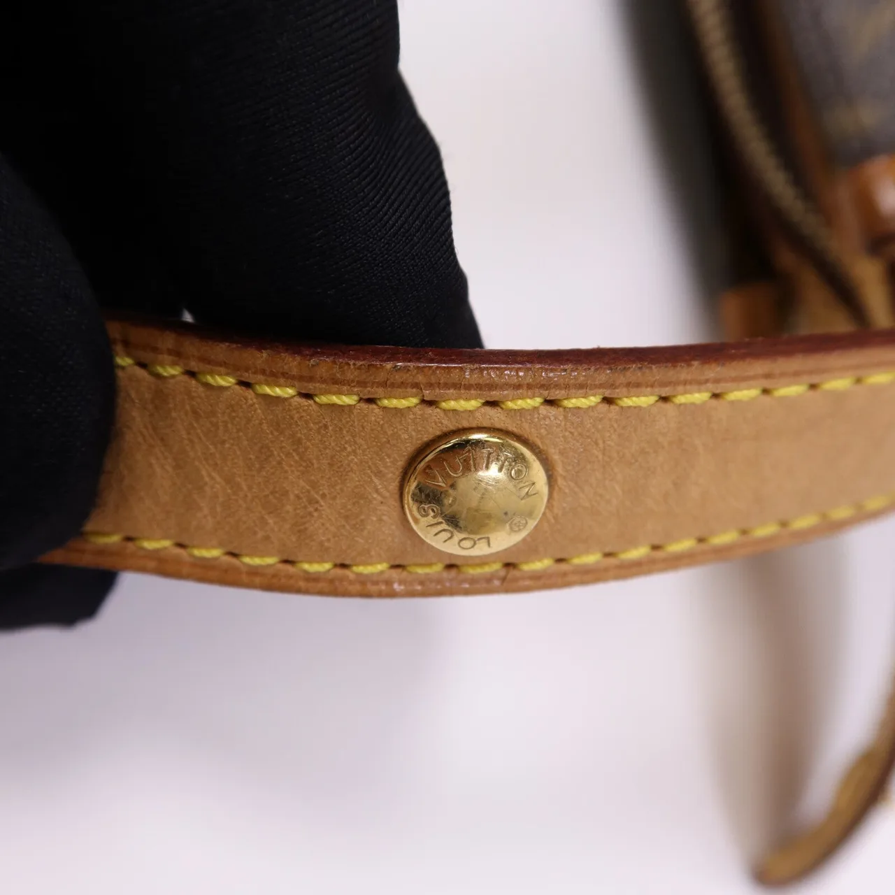 LOUIS VUITTON Popincourt M40008 肩背包 塗層帆布 棕色 塗層帆布 中古品B - 縮圖 15