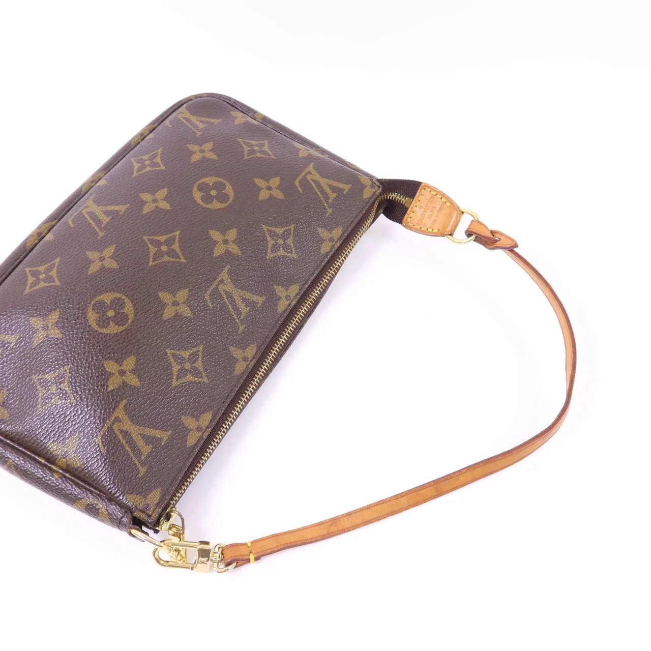 LOUIS VUITTON Pochette Accessoires M51980 化妝箱包 塗層帆布 棕色 / Brown 塗層帆布 中古品B - 縮圖 5