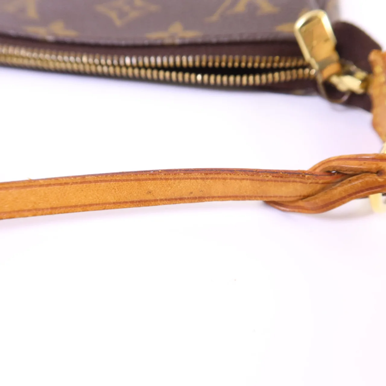 LOUIS VUITTON Pochette Accessoires M51980 化妝箱包 塗層帆布 棕色 / Brown 塗層帆布 中古品B - 縮圖 17