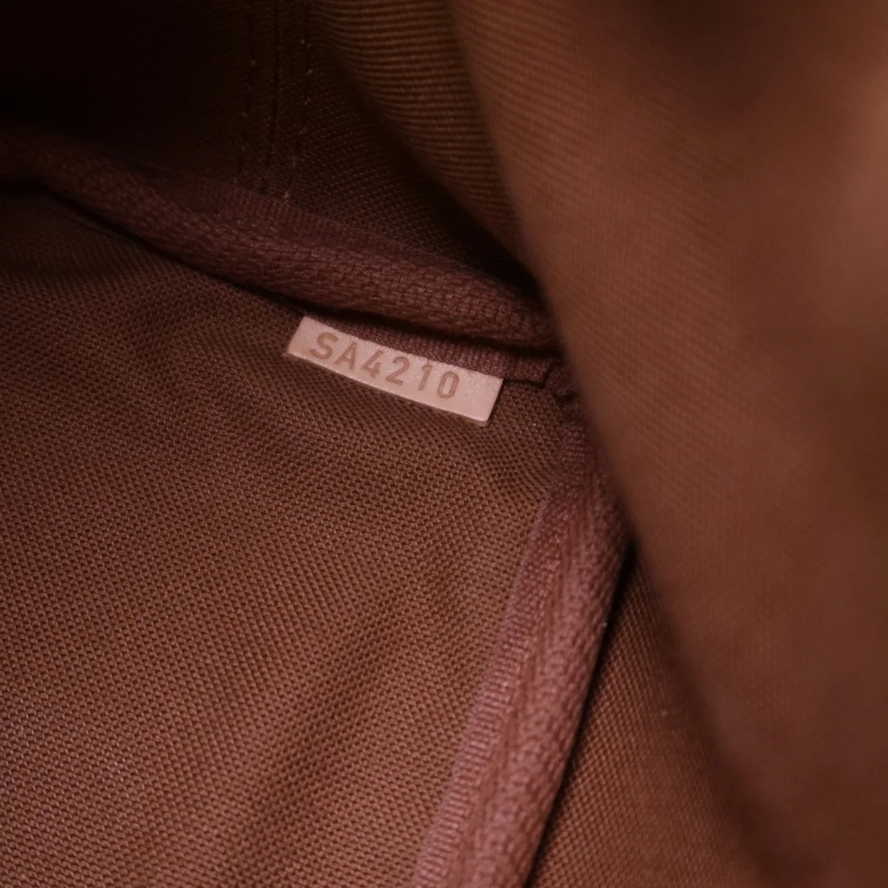 LOUIS VUITTON Nano Noe M41346 肩背包 塗層帆布 棕色 塗層帆布 中古品B - 縮圖 14