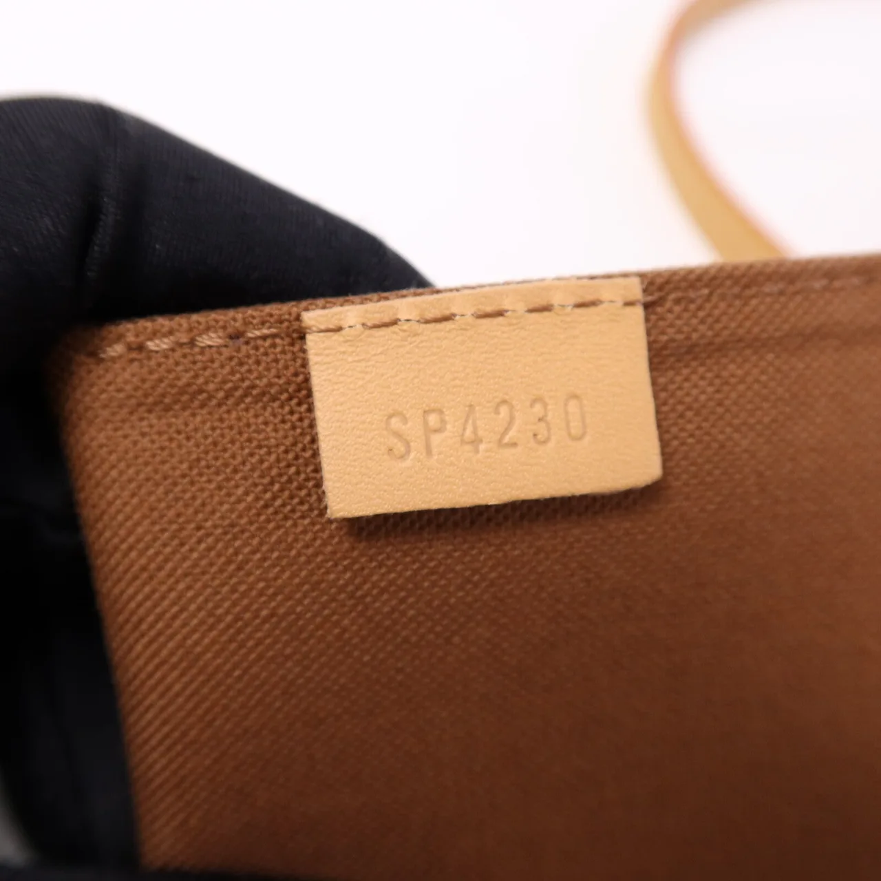 LOUIS VUITTON Petit Sac Plat M69442 兩用包 塗層帆布 棕色 / Brown 塗層帆布 中古品A - 縮圖 7