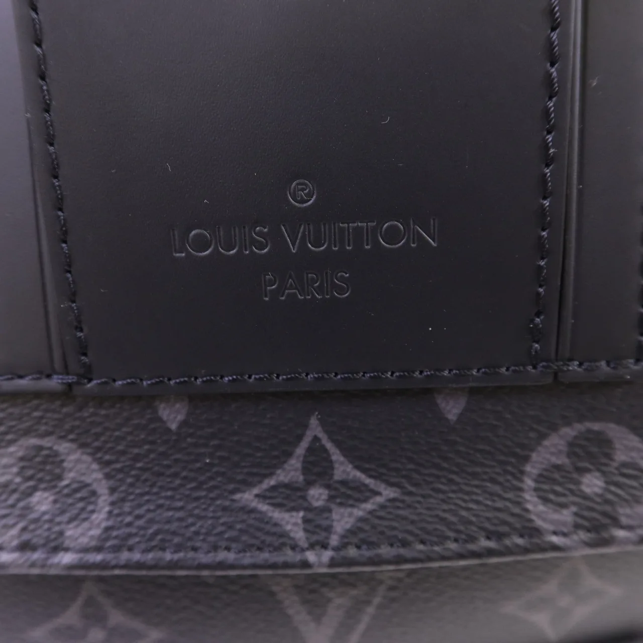 LOUIS VUITTON M40511 肩背包 塗層帆布 黑色 塗層帆布 中古品A - 縮圖 10